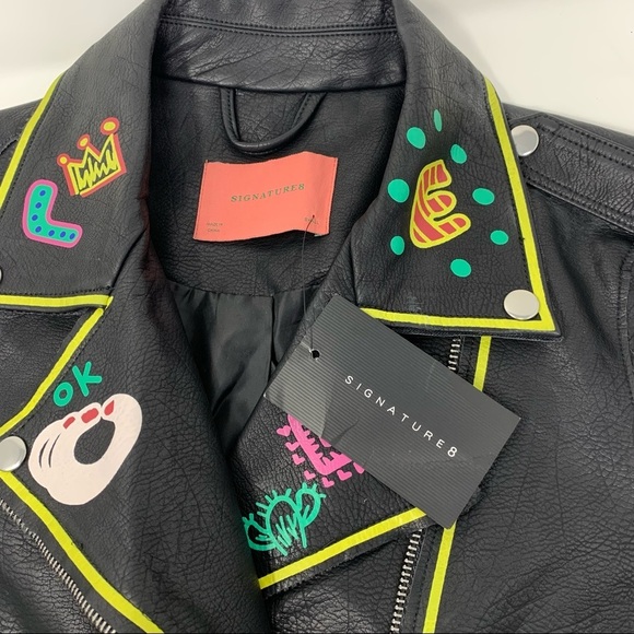 Free! Signature8 Faux Leather Jacket - Picture 3 of 5